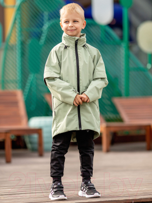 Куртка прогулочная детская Batik Дрим / 550-23в-1 (р-р 98-56, шалфей)