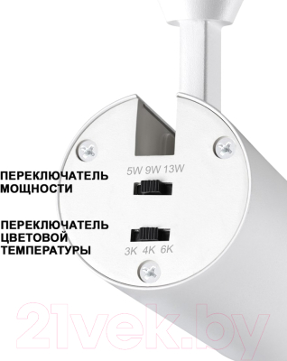 Трековый светильник Novotech Flum 359206