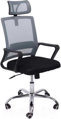 Кресло офисное AksHome Christopher (черный/серый)
