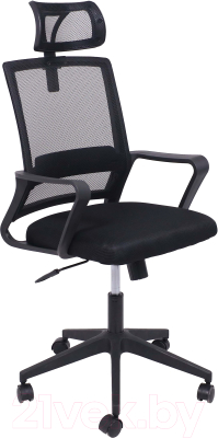 Кресло офисное AksHome Christopher (черный/черный)