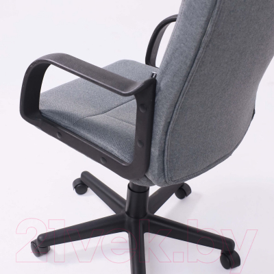 Кресло офисное AksHome Leonidas (ткань, темно-серый)