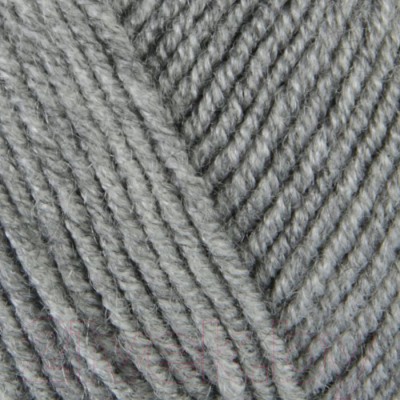 Набор пряжи для вязания Alize Superlana 25% шерсть, 75% акрил / 21 (280м, серый меланж, 5 мотков)