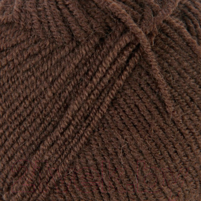 Набор пряжи для вязания Alize Superlana 25% шерсть, 75% акрил / 26 (280м, коричневый, 5 мотков)