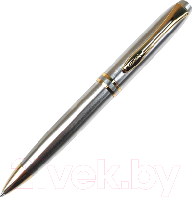 Ручка шариковая Luxor Trident / 8632 (хром/золотой)