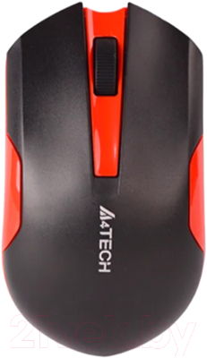 Мышь A4Tech G3-200N (черный/красный)