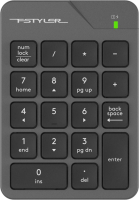 Цифровая клавиатура A4Tech Fstyler FGK21C (серый) - 