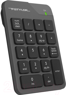 Цифровая клавиатура A4Tech Fstyler FGK21C (серый)