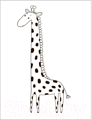 Раскраска Мозаика-Синтез Раскраски для малышей. Животные / МС13754