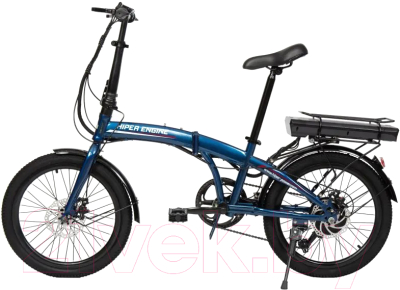 Электровелосипед HIPER Engine Fold X1 2022 20 250 Вт HE-FX01 (Midnight Blue)