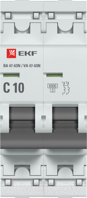 Выключатель автоматический EKF PROxima ВА 47-63N / M636210C 