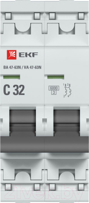 Выключатель автоматический EKF PROxima ВА 47-63N / M636232C