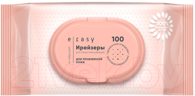 Влажные салфетки E-Rasy Для проблемной кожи (100шт)