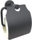 Держатель для туалетной бумаги Aquatek Вега AQ4009MB (матовый черный) - 