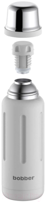 Термос для напитков Bobber Flask-1000 Sand Grey (серый)
