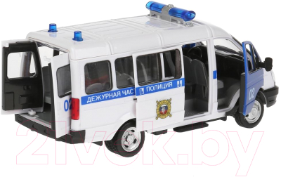 Автомобиль игрушечный Технопарк Газель Полиция / X600-H09002-R 