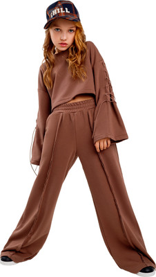 Костюм детский Amarobaby Twist / AB-OD23-31T/12-128 (коричневый, р.128) -