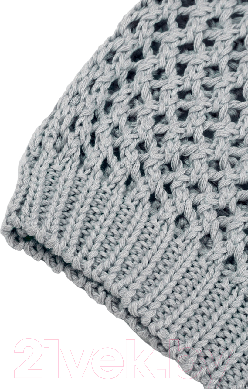 Джемпер детский Amarobaby Knit Trend / AB-OD21-KNITT2602/11-128 (серый, р.128) — фото 3