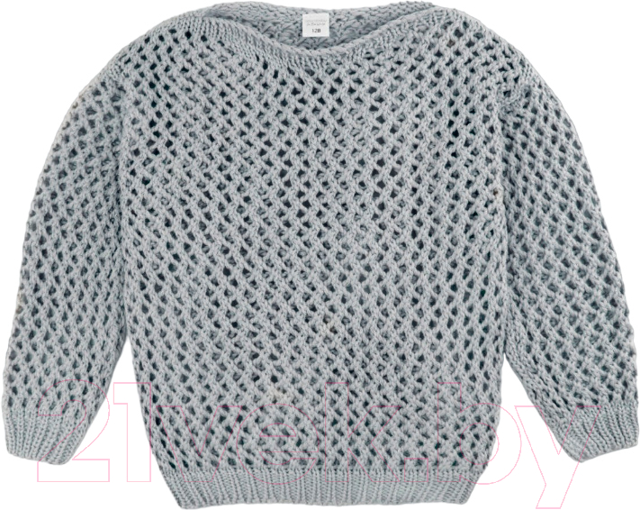 Джемпер детский Amarobaby Knit Trend / AB-OD21-KNITT2602/11-140 (серый, р.140)