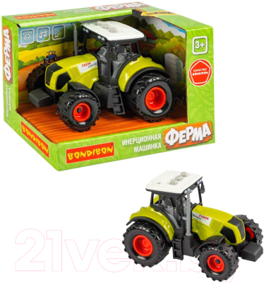 Трактор игрушечный Bondibon Сельское хозяйство / ВВ5943