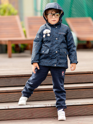 Куртка прогулочная детская Batik Дэни / 549-23в-1 (р-р 92-52, принт синий)