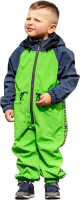 Комбинезон прогулочный детский Batik Либерти 559-23в-1 (р.98-56, зеленый/синий) - 