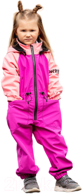 Комбинезон верхний детский Batik Либерти 559-23в-2 (р.116-60, фиалковый/розовый)
