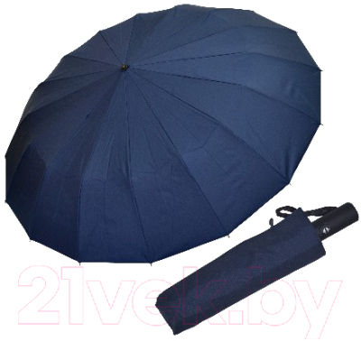 Зонт складной Ame Yoke RB16P (синий)