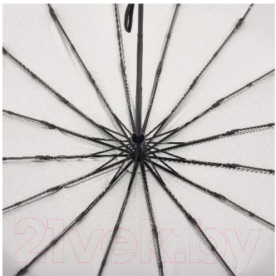 Зонт складной Ame Yoke RB16P (серый)