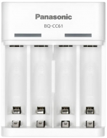 Зарядное устройство для аккумуляторов Panasonic Basic BQ-CC61USB - 