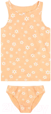 Комплект бельевой детский Mark Formelle 447006 (р.158-80, белые ромашки)