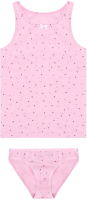 Комплект бельевой детский Mark Formelle 447006 (р.152-76, ромбики на розовом) - 