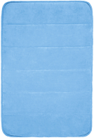 Коврик для ванной Вилина Велюр / 7170 (50x80, голубой) - 