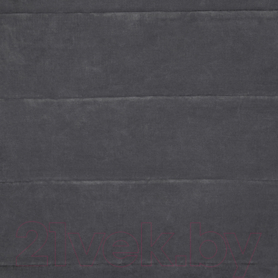 Коврик для ванной Вилина Велюр / 7171 (60x100, черный)