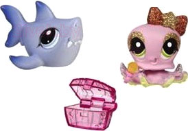 Набор фигурок коллекционных Hasbro Littlest Pet Shop Сверкающие зверюшки - общий вид