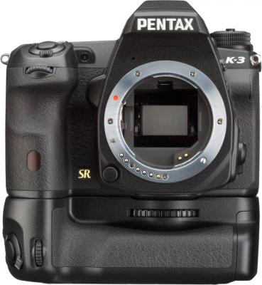 Зеркальный фотоаппарат Pentax K-3 Body (+ батблок D-BG5) - общий вид