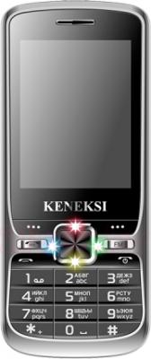 Мобильный телефон Keneksi S2 (черный) - вид спереди