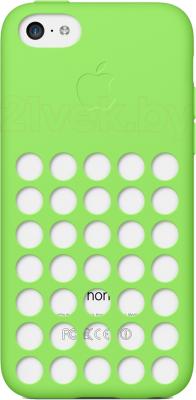 Чехол-накладка Apple Case for iPhone 5c MF037ZM/A (зеленый) - общий вид
