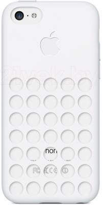 Чехол-накладка Apple Case for iPhone 5c MF039ZM/A (белый) - общий вид
