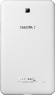 Планшет Samsung Galaxy Tab4 7.0 8GB / SM-T230 (белый) - вид сзади