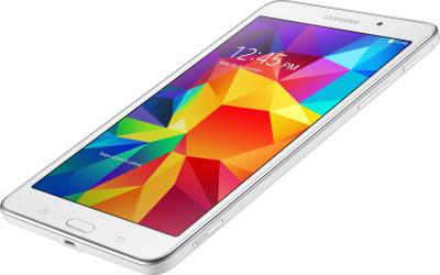 Планшет Samsung Galaxy Tab4 7.0 8GB / SM-T230 (белый) - общий вид
