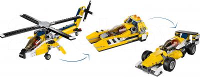 Конструктор Lego Creator Желтый скоростной вертолет (31023) - варианты сборки