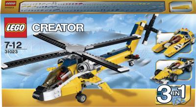 Конструктор Lego Creator Желтый скоростной вертолет (31023) - упаковка