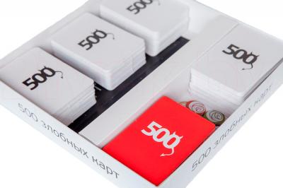 Настольная игра Cosmodrome 500 злобных карт - комплект игры