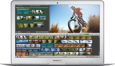 Ноутбук Apple Macbook Air 13" (MD760 CTO) (Intel Core i7, 8GB, 128GB) - фронтальный вид