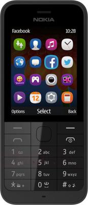 Мобильный телефон Nokia 220 (черный) - общий вид