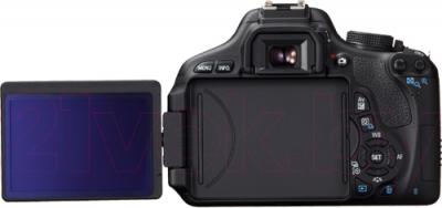 Зеркальный фотоаппарат Canon EOS 650D Double Kit 18-55mm + 75-300mm - поворотный экран
