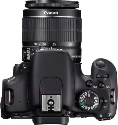 Зеркальный фотоаппарат Canon EOS 650D Double Kit 18-55mm + 75-300mm - вид сверху