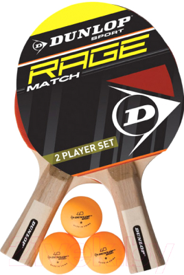 Набор для настольного тенниса DUNLOP Rage Match / 826DN679211