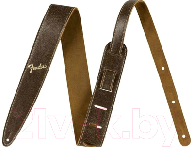 

Ремень для гитары Fender, 2 Distressed Leather Strap Brown