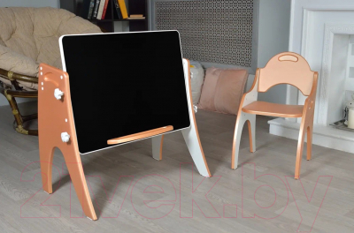 Комплект мебели с детским столом Tech Kids №1 Зима-Лето 14-435 (жемчужный персик)